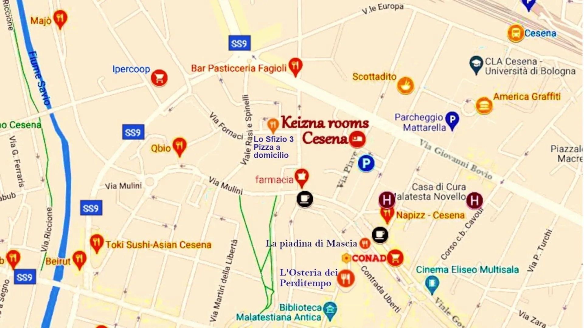 Keizna Rooms تشيزينا 0*,  إيطاليا